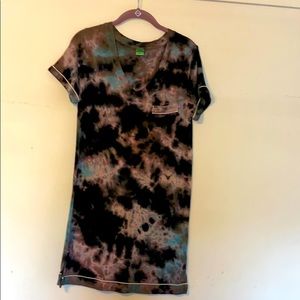 Tie dyed night shirt